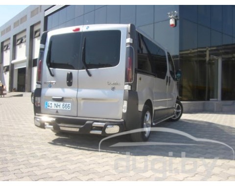 Задняя защита "Poly" для Renault Trafic.